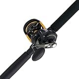 PENN 7' Squall II Lever Drag Fishing Rod & Size 40 Reel Combo, Medium Power, Fast Action, Right Handle Position, Full Graphite Body and Sideplate Construction