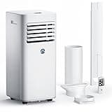 Portable Air Conditioners, 10000 BTU Portable AC for Room up to 450 Sq. Ft., 3-in-1 AC Unit, Dehumidifier & Fan with Digital Display, Remote Control, Window Installation Kit, 24H Timer, Sleep Mode