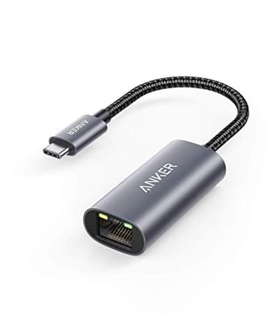 Anker USB C to Ethernet Adapter, Portable USB C Type-C 1-Gigabit Network Hub, 10/100/1000 Mbps,Network Adapter for MacBook Pro, iPad Pro 2019/2018, ChromeBook, XPS, Galaxy S9/S8, and More