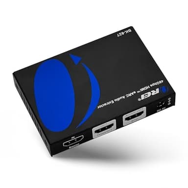 OREI 8K eARC HDMI Audio Extractor Converter ARC Support 48Gbps 4K @ 120hz - Dolby Digital/DTS Passthrough CEC, HDR, Dolby Vision, Atmos Supported - Send eARC Signal to Old AV Receiver (BK-927)