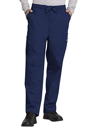 Cherokee Men's Originals Cargo Scrubs Pant, Navy, Large