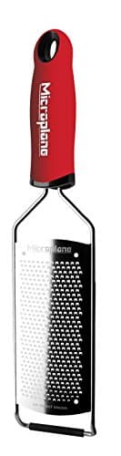 Microplane Gourmet Series Hand Held Cheese Grater (Fine, Red)