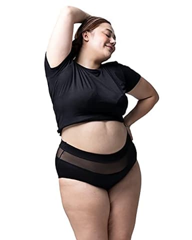 Goat Union Overnight Period Underwear for Women Heavy Flow, Leakproof Menstrual Panties Full Coverage, 3XL, Pack of 2