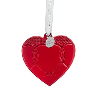 Waterford Times Square 2023 Gift of Love Heart Ornament