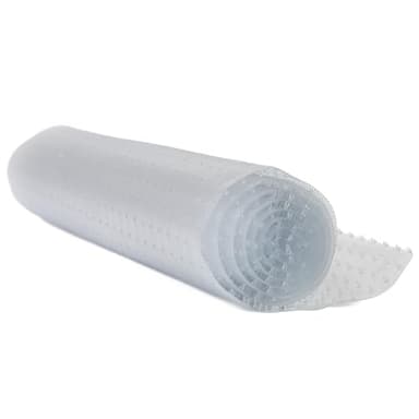 HugsandTails Pet Carpet Protector - Doorway Damage Deterrent and Scratch-Stopper for Cats, Dogs, and Pets, Heavy-Duty PVC Runner, Cut to Fit, Clear, 15 Inches x 48 Inches, Made in The USA