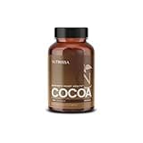 Nutriissa Cocoa Capsules 2000mg - Advanced Heart Health, Nitric Oxide & Circulation Support - 500mg Cocoa Flavanols per Serving - EPEB Certified for Purity & Potency - Vegan, 120 Capsules, 40 Servings