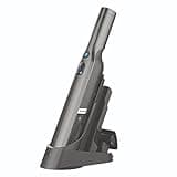Shark WV201 WANDVAC Handheld Vacuum, Lightweight at 1.4 Pounds with Powerful Suction, Charging Dock, Single Touch Empty and Detachable Dust Cup,Graphite, Slate