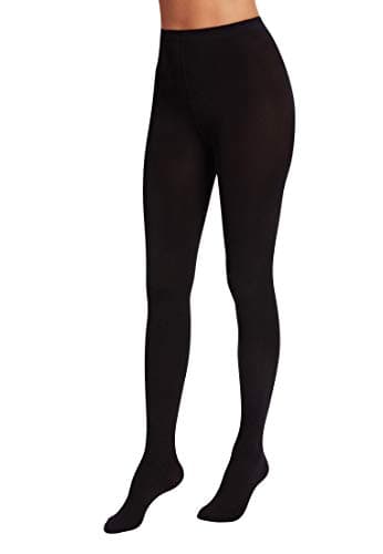 Wolford Mat Opaque 80 Denier Tights For Women Smooth Coverage and Lasting Comfort Pantyhose Sheer Hosiery Black Medium