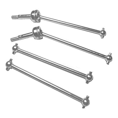 RC Metal CVD Drive Shaft Dogbone Joint Front Rear Set Upgrade Parts for WLtoys 144001 1/14 RC Car,124019 124018 124017 124016 144010 144002 RC Car Parts,1281+1315,4pcs