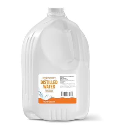 Amazon Grocery, Distilled Water, 1 Gallon