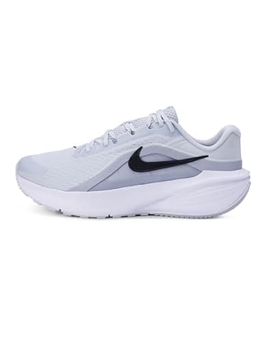 Nike Men's Downshifter 14 Road Running Shoes, Pure Platinum/Black-Anthracite-Wolf Grey, 13