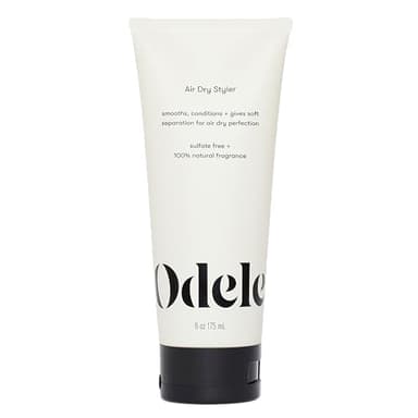 Odele Air Dry Styler, No-Heat Styling Gel to Smooth Frizz, Define and Condition Strands, for Straight, Wavy, and Curly Hair Types, 6 oz