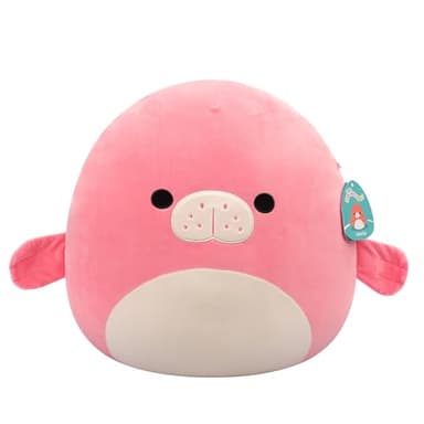 Squishmallows SQCR06634 Morlai The Sea Manatee Official Kelly Toys Plush Super Soft Plush 40 cm