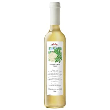 D’arbo All-Natural Elderflower Fruit Syrup, 500ml (16.9oz) | Exquisite Flavor | Endless Possibilities for Enhancing Cocktails, Mocktails, Desserts, or Sauces