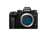 Panasonic LUMIX S1RII Full Frame Mirrorless Digital Camera, Hybrid Model Featuring a 44.3MP Full-Frame Sensor and LUMIX's First-Ever 8K Video Recording - DC-S1RM2