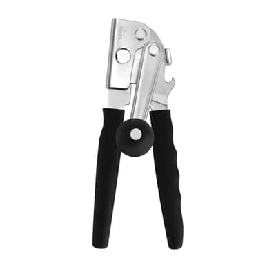 Heavy Duty Commercial Can Opener - Hand Crank Can Opener Swing Away Manual Can Opener with Magnet and Easy Turn Crank,Smooth Edge,Seniors Aid Tools for Restaurant,Home,Outdoor
