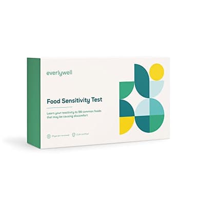 Everlywell Food Sensitivity Test - Learn How Your Body Responds to 96 Different Foods - At-Home Collection Kit - CLIA-Certified Labs - Ages 18 Plus