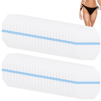 Timgle 50 Pcs Thigh Lift Tape Invisible Waterproof 6 x 4 in Sagging Loose Skin Lifting Cellulite Adhesive Transparent Body Octagon Tape for Women Leg Inner Thighs
