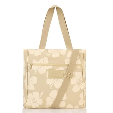 ALOHA Collection Hana Hou Daily Tote in Creme on Dune