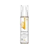 DERMA E Vitamin C Concentrated Serum with Hyaluronic Acid, Vitamin E & Aloe, All Natural, Antioxidant-Rich Concentrated Facial Serum – Firming and Brightening Vitamin C Face Serum, 2oz