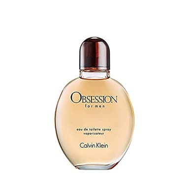 Calvin Klein Obsession for Men Eau de Toilette – Ambery Men's Cologne – With Notes of Bergamot, Mandarin, Lavender & Musk – Long Lasting Fragrance