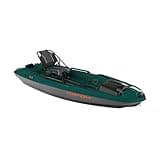 Pelican Catch PWR 100 - Sit-on-Top Fishing Kayak - Ergo360 Seating System - 10 ft - Forest Green/Magnetic Grey