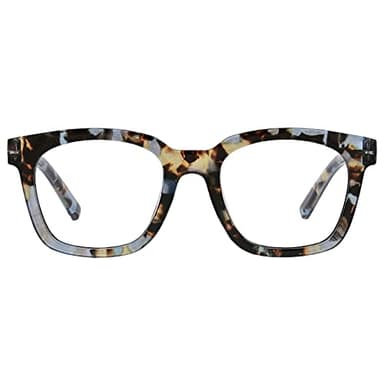 To the Max Progressive Oversized Blue Light Blocking Glasses - Blue Quartz +1.00