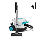Simplicity Vacuums Brio Dry Canister Vacuum, Indoor Heavy Duty Vacuum Cleaner with Stainless Steel, Portable Floor Vacuum for Hardwood and Tile, Rugs and More