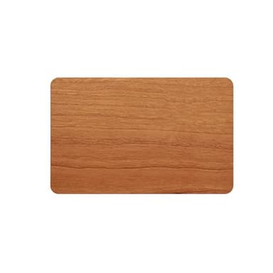 20-Pack NFC Wooden Cards with NFC213 Chip, Ideal for Social Identification & Digital Business Cards (Cherry Wood)