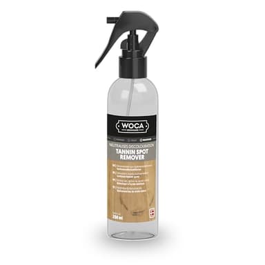 WOCA Denmark Tannin Spot Remover - Removes Black Stains and Rings On Wood Furniture, Wood Cabinets, Wood Floors and Millwork - 9oz