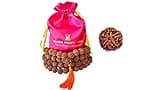 Himalayan organic five face Rudraksha necklace mala. Standard size 108 beads grown up in Himalaya of Nepal without chemical, wax and color treatment