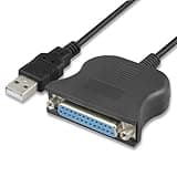 RUITEXUN USB 2.0 to DB25 IEEE-1284 Parallel Printer Cable Adapter