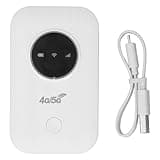 4G LTE Mobile Hotspot Device, 300Mbps High Speed Portable Travel W iFi Routers ith SIM Card Slot, Unlocked w ireless Hotspot Router for Travel Home