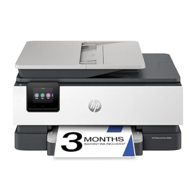 HP OfficeJet Pro 9135e Wireless All-in-One Color Inkjet Printer, Print, scan, copy, fax, ADF, Duplex printing best-for-office, 3 month Instant Ink trial included, AI-enabled (404M0A)