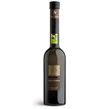 DESERT MIRACLE Cold Pressed Polyphenol Rich Moroccan Olive Oil, Extra Virgin Olive Oil with High Polyphenols, Organic, First Cold Pressed EVOO From Morocco, 17 Fl Oz