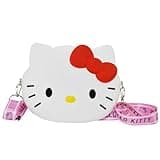 ENENSET Kawaii Kitty Bag with Adjustable Shoulder Strap, Zipper Handbag Cute Kitty Coin Wallet Purse Shoulder Bag,