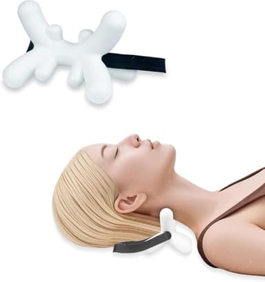 Docemel Occipital Release Tool,Neck Massager and Shoulder Trigger Point Massager for Headache Relief,Deep Tissue Trigger Point Massage Tool with Acupressure Design Targeting Hard-to-Reach Muscles