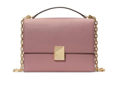 kate spade new york Deco Pebbled Leather Chain Shoulder Bag