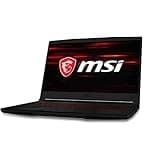 msi Computer GF63, NVIDIA GeForce GTX 1650 Graphics, 15.6" 8GB 256GB Intel Core i5-10300H X4 2.5GHz Win10, Black