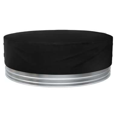 iBirdie Outdoor Waterproof 8 Feet Stock Tank Pool Cover, 95, 96, 97 inch Round Hot Tub Covers for Water Ice Bath Cold Plunge Pools, 600D Heavy Duty Weatherproof