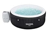 Bestway SaluSpa Miami EnergySense AirJet Inflatable Hot Tub Spa (71" x 26") | Portable Hot Tub with 2 Covers (1 Energy-Efficient Thermal Cover and 1 Standard Cover) | Fits Up to 2-4 Persons | Black
