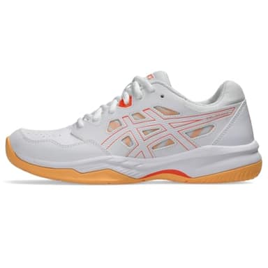 ASICS Women's Gel-RENMA Pickleball Shoes, 9, White/Vivid Coral