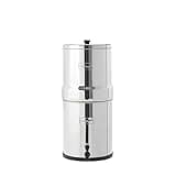 Big Berkey Gravity-Fed Stainless Steel Countertop Water Filter System 2.25 Gallon with 2 Authentic Black Berkey Elements BB9-2 Filters