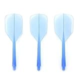Integrated and Flights, 3 Pcs 2BA ABS Anti-Break Integrated and Flights(Blue)
