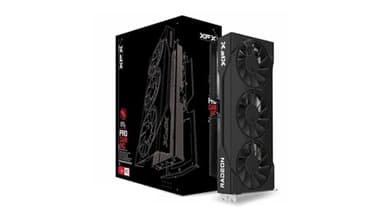 XFX Swift AMD Radeon RX 9060 XT OC Triple Fan Gaming Edition with 16GB GDDR6 HDMI 2xDP, RDNA 4 RX-96TS316B7, Graphics Card, Compatible with Desktop PCs