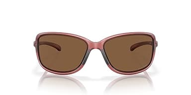 Oakley OO9301 Cohort Sunglasses, Matte Transparent Berry/Prizm Bronze, 62 mm