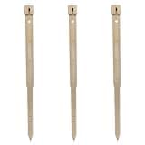 DEEP DRIP 24-inch Tree Watering Stake (3 Pack, Tan) | UV-Protected ABS Plastic Deep Root Irrigation Spike for Fruit, Flowering, Nut Trees