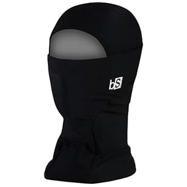 BLACKSTRAP Expedition Hood Balaclava Face Mask – Dual Layer Cold Weather Gear for Men & Women, Headwear That's Breathable, Moisture-Wicking, and Helmet-Compatible, One Size (Black)