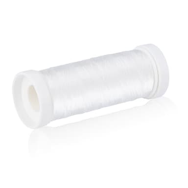 Simthread Clear Invisible Nylon Sewing Thread Monofilament 500M Thickness 0.1mm, for Sewing Beading and Hanging Decorations