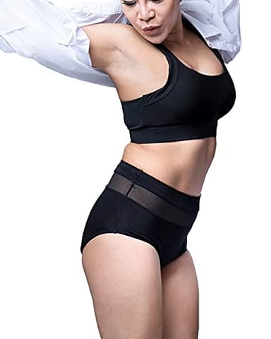 Goat Union Overnight Period Underwear for Women Heavy Flow, Leakproof Menstrual Panties Full Coverage, FSA HSA Eligible